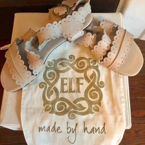 Hand made Elf Italian leather sandals